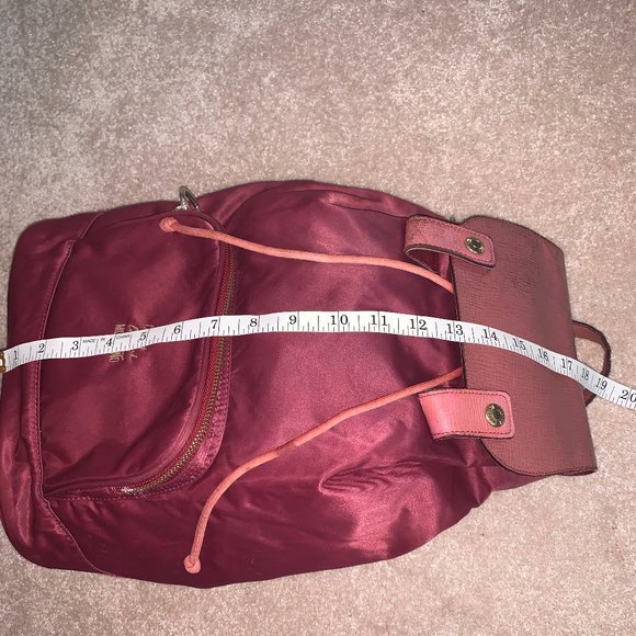 Moschino Cheap and Chic Burgundy Backpack - Picture 10 of 14